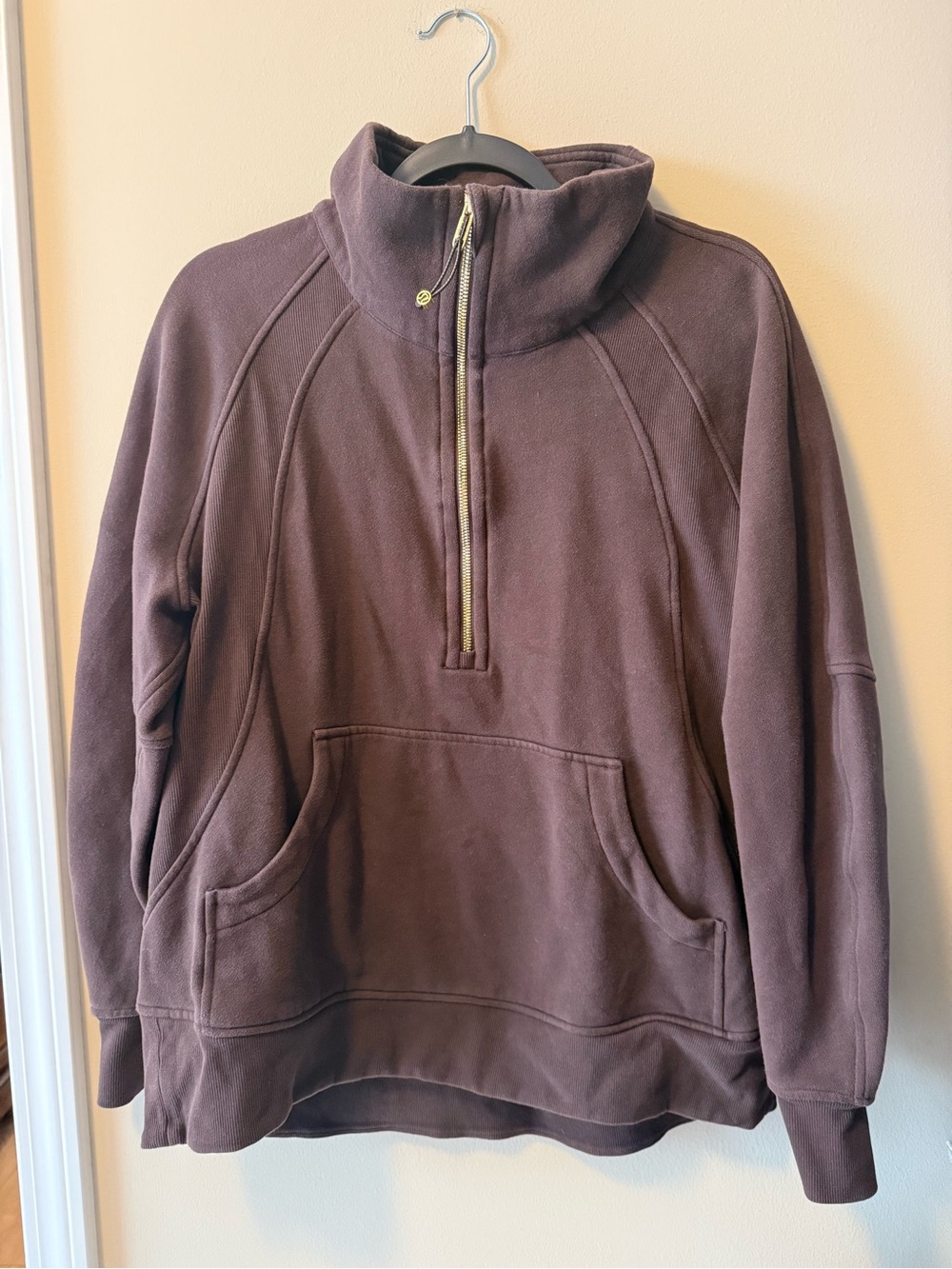 lululemon athletica Women's Half-Zip Pullover - Chocolate Brown